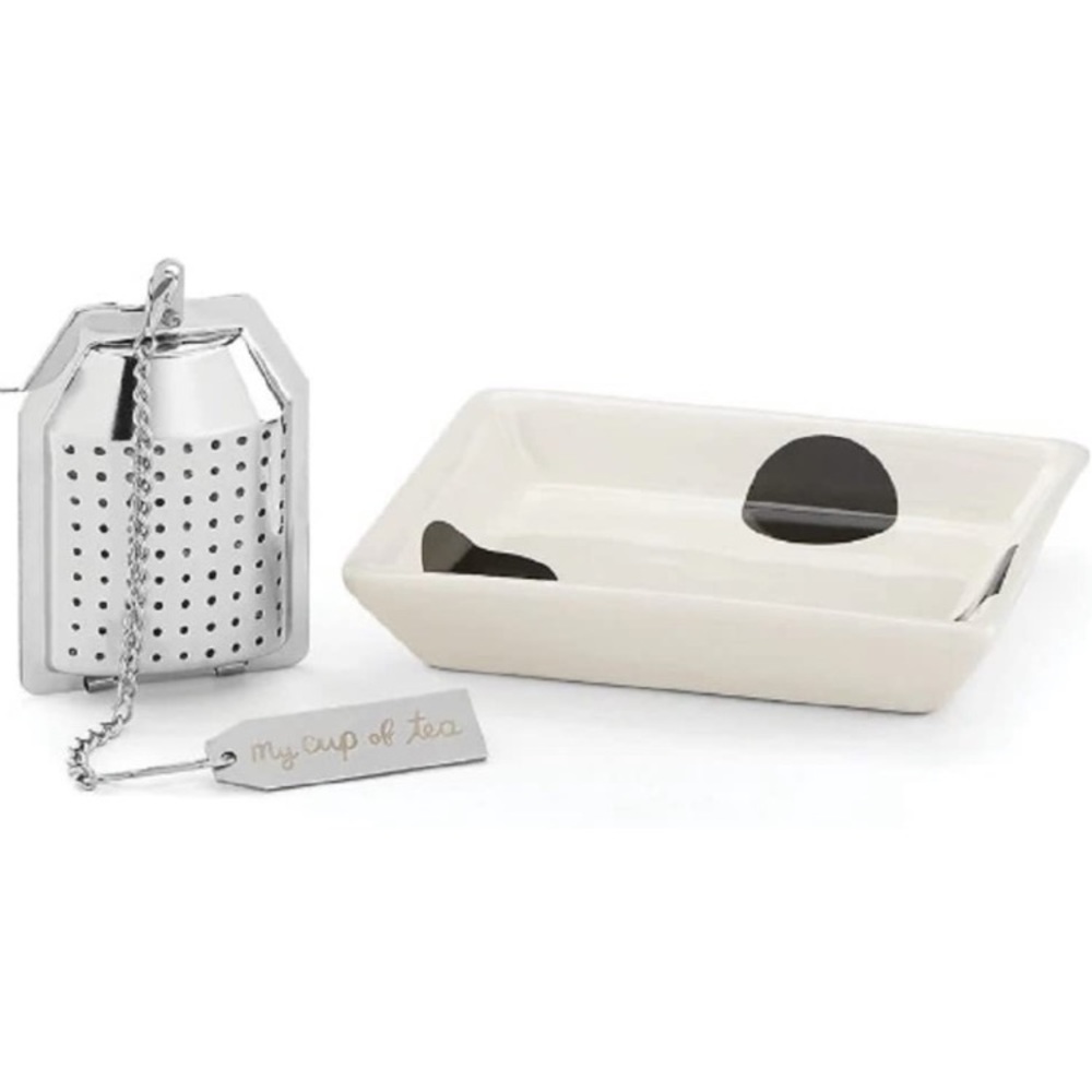 NEW Kate Spade Lennox Taste Tea Infuser Tray